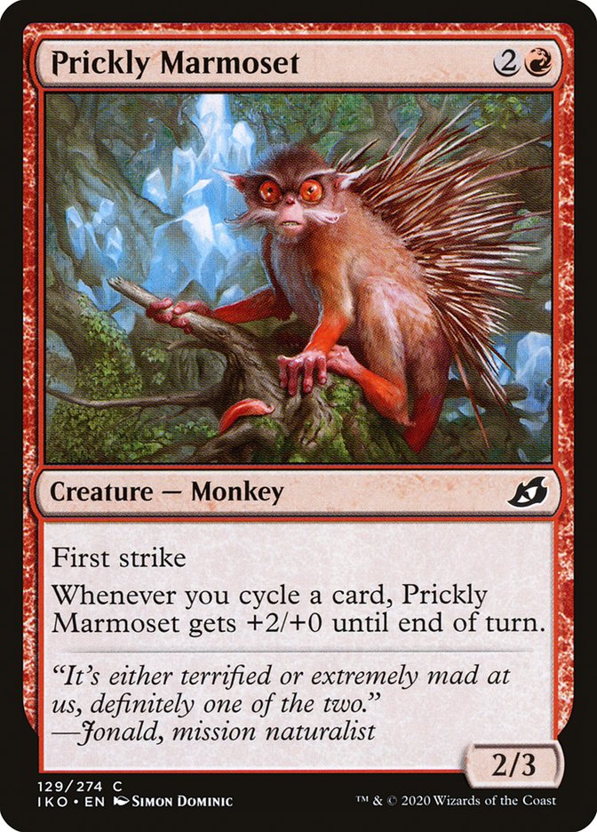 Prickly Marmoset 129/274 (Ikoria: Lair of Behemoths)  | Chromatic Games