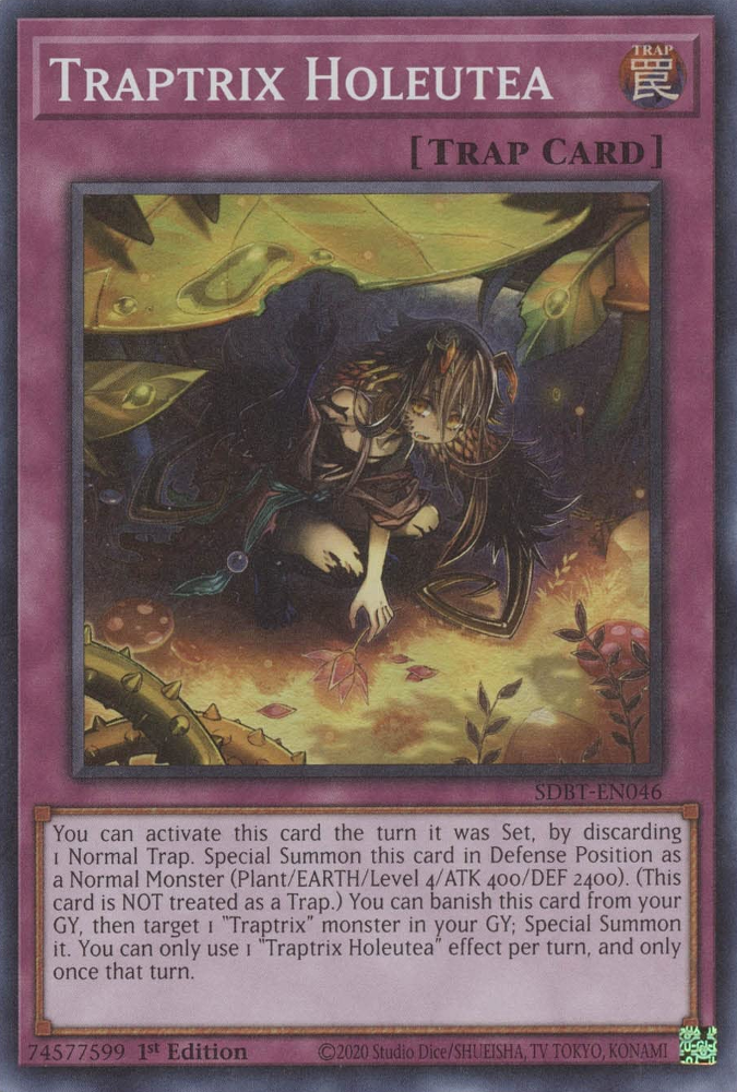 Traptrix Holeutea [SDBT-EN046] Super Rare | Chromatic Games