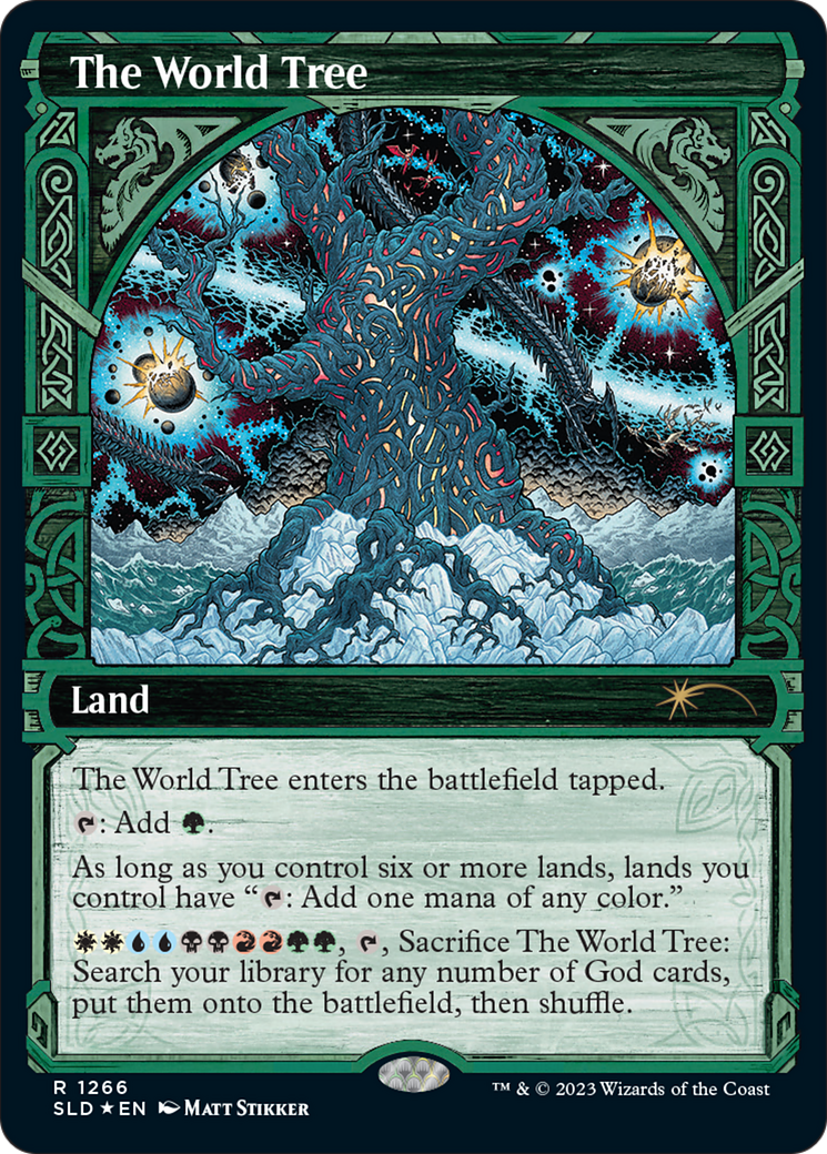 The World Tree (Halo Foil) [Secret Lair Drop Series] | Chromatic Games
