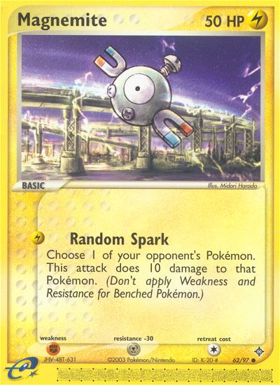 Magnemite (62/97) [EX: Dragon] | Chromatic Games