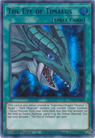 The Eye of Timaeus (Blue) [DLCS-EN007] Ultra Rare | Chromatic Games