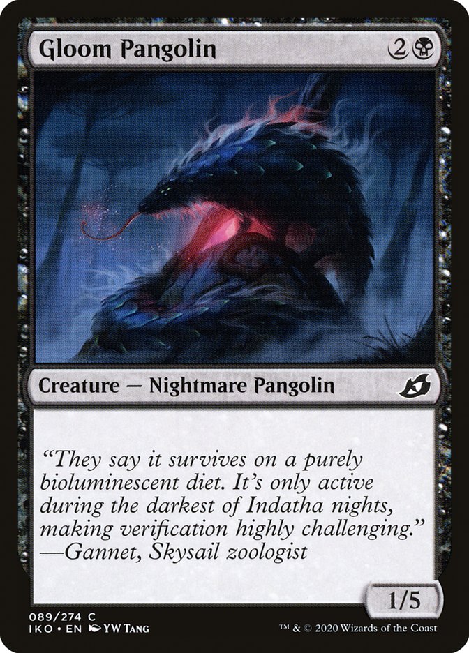 Gloom Pangolin 89/274 (Ikoria: Lair of Behemoths)  | Chromatic Games