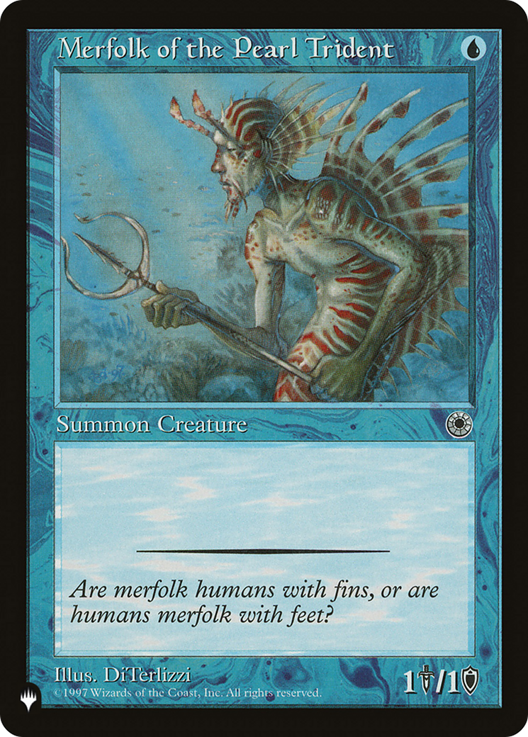 Merfolk of the Pearl Trident [The List Reprints] | Chromatic Games