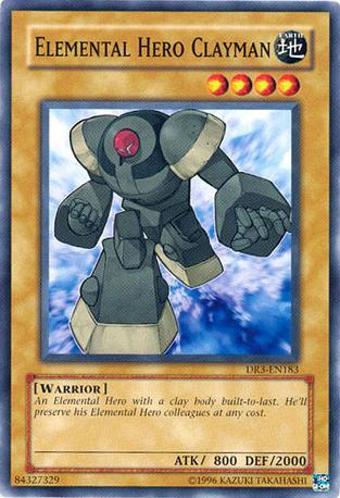 Elemental Hero Clayman [DR3-EN183] Common | Chromatic Games