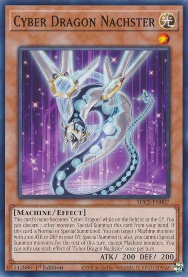 Cyber Dragon Nachster [SDCS-EN007] Common | Chromatic Games