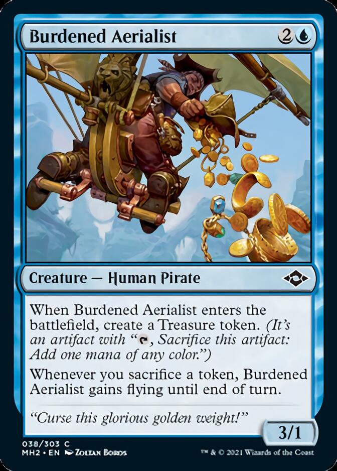 Burdened Aerialist [Modern Horizons 2] | Chromatic Games