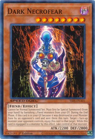 Dark Necrofear [SS05-ENA01] Common | Chromatic Games
