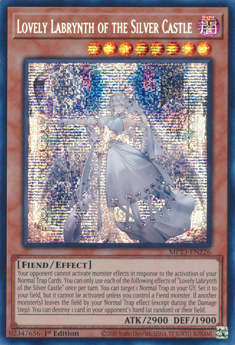 Lovely Labrynth of the Silver Castle [MP23-EN226] Prismatic Secret Rare | Chromatic Games