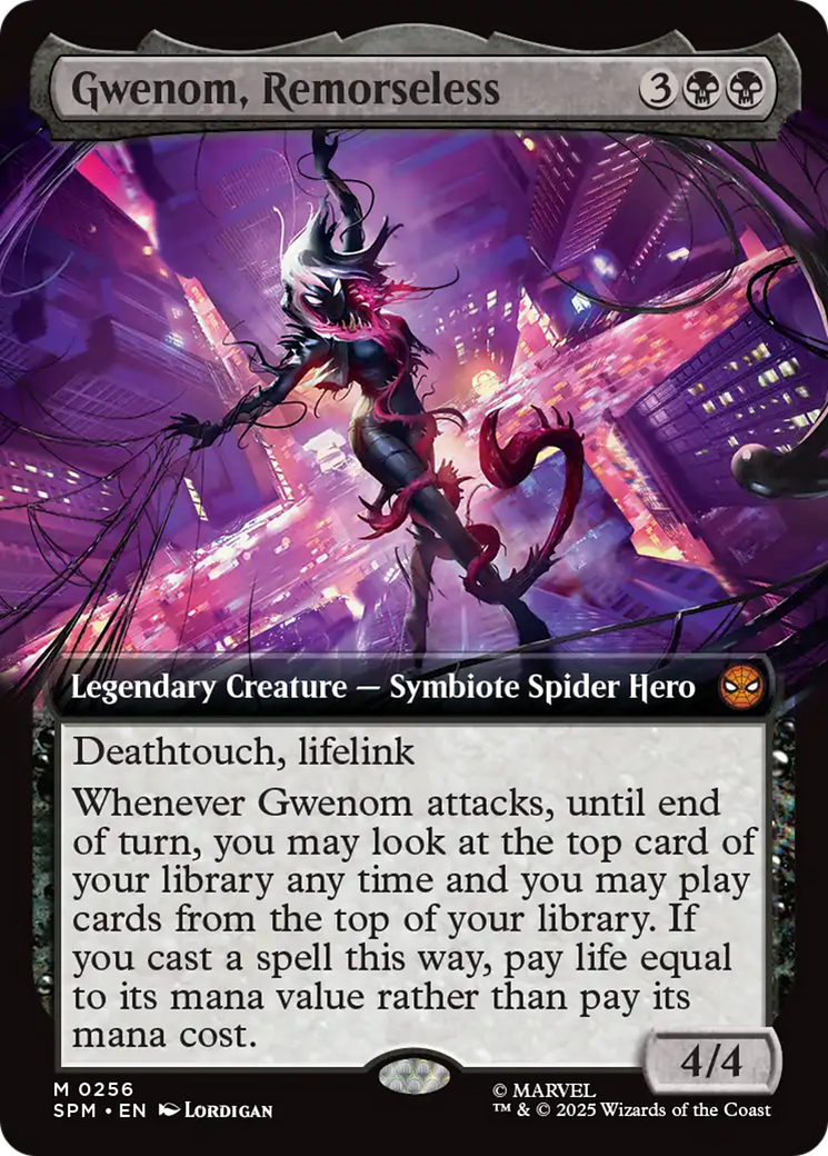 Gwenom, Remorseless (Extended Art) [Marvel's Spider-Man] | Chromatic Games