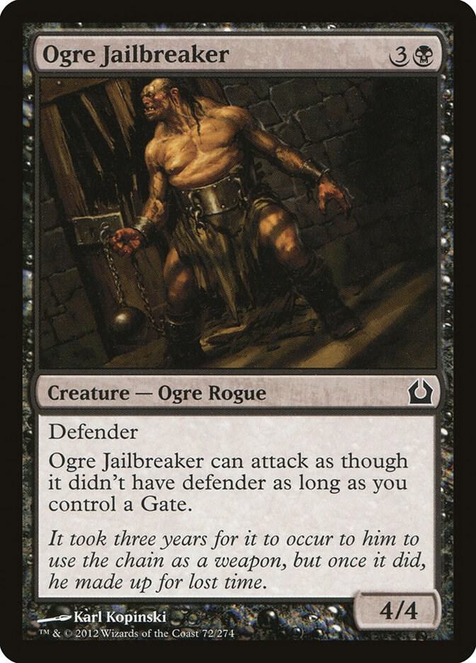 Ogre Jailbreaker 72/274 (Return to Ravnica)  | Chromatic Games