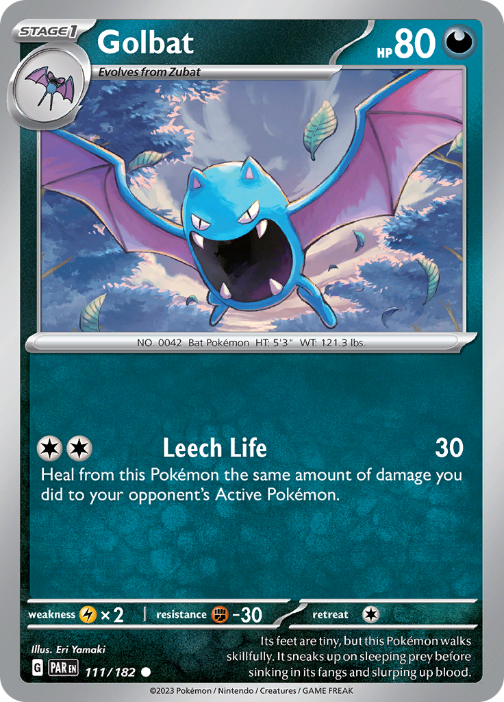 Golbat (111/182) [Scarlet & Violet: Paradox Rift] | Chromatic Games