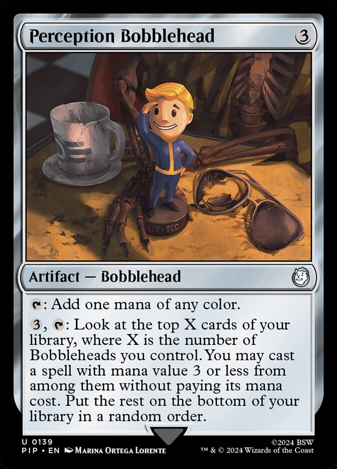 Perception Bobblehead 139 (Universes Beyond: Fallout)  | Chromatic Games
