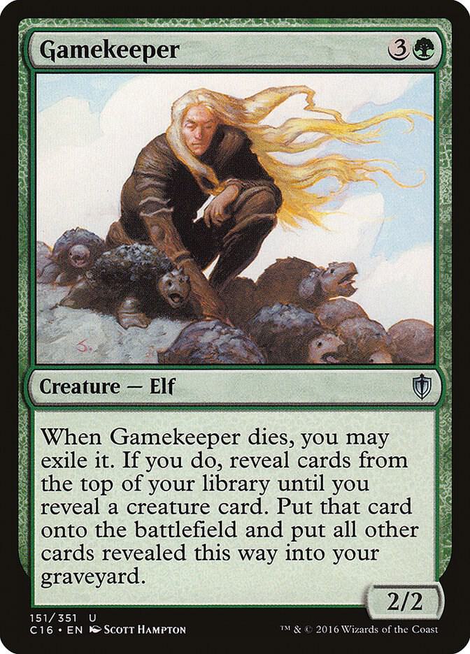 Gamekeeper 151/351 (Commander 2016)  | Chromatic Games