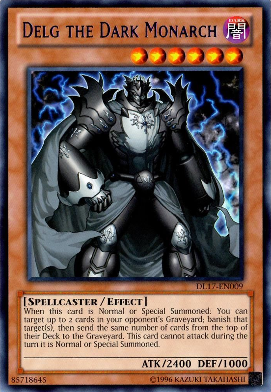 Delg the Dark Monarch (Purple) [DL17-EN009] Rare | Chromatic Games