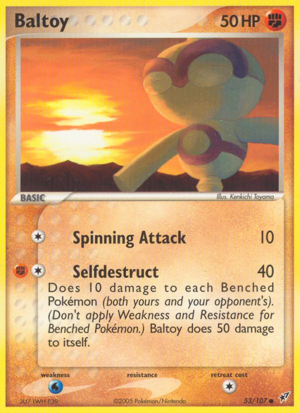 Baltoy (53/107) [EX: Deoxys] | Chromatic Games