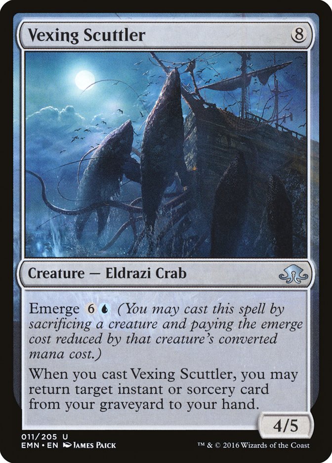 Vexing Scuttler 11/205 (Eldritch Moon)  | Chromatic Games