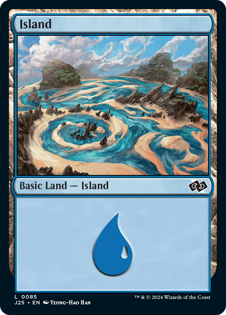 Island (85) [Foundations Jumpstart] | Chromatic Games