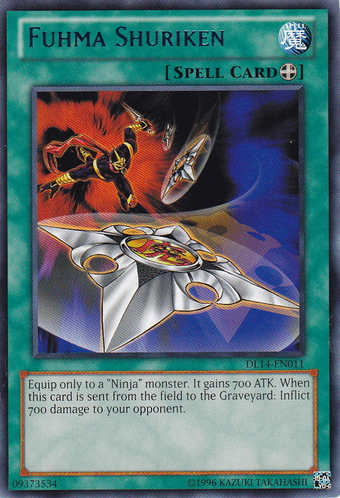 Fuhma Shuriken (Blue) [DL14-EN011] Rare | Chromatic Games