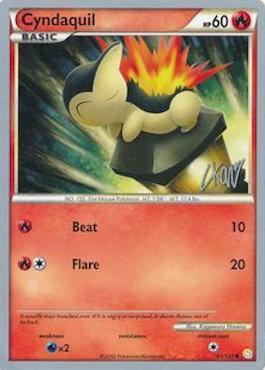 Cyndaquil (61/123) (Reshiphlosion - Christopher Kan) [World Championships 2011] | Chromatic Games