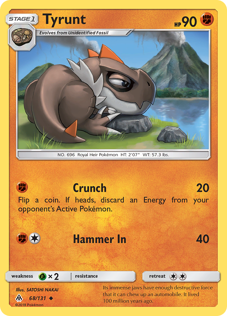 Tyrunt (68/131) [Sun & Moon: Forbidden Light] | Chromatic Games