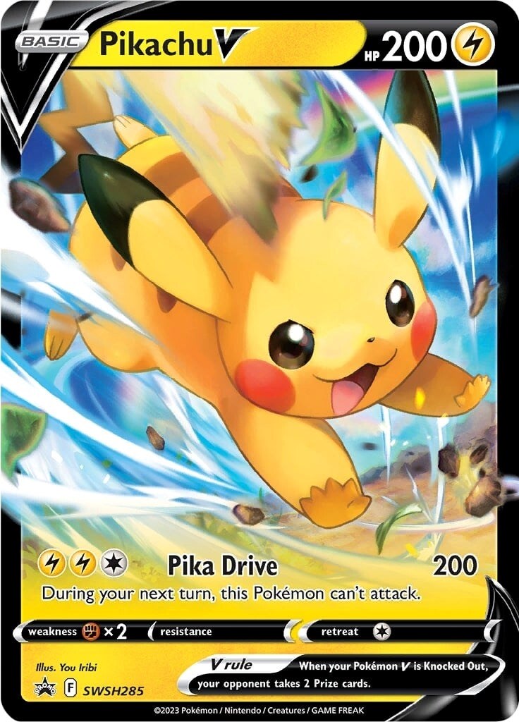 Pikachu V (SWSH285) [Sword & Shield: Black Star Promos] | Chromatic Games