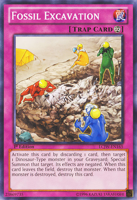 Fossil Excavation [LCJW-EN165] Common | Chromatic Games