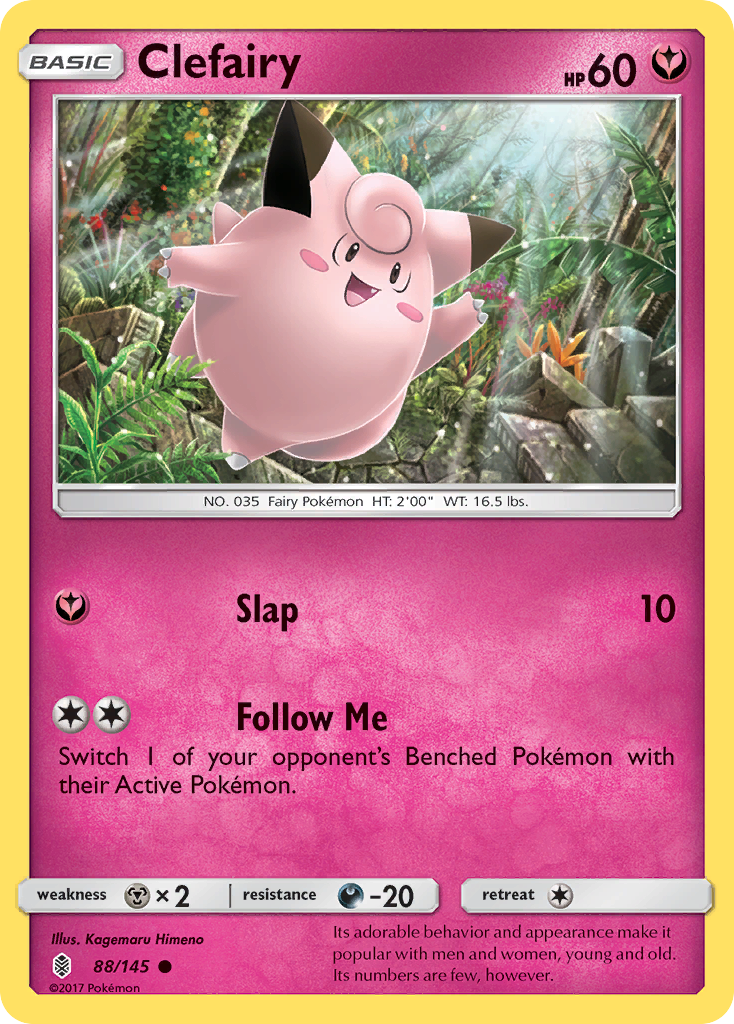 Clefairy (88/145) [Sun & Moon: Guardians Rising] | Chromatic Games