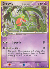 Grovyle(19/100) (Delta Species) [EX: Crystal Guardians] | Chromatic Games