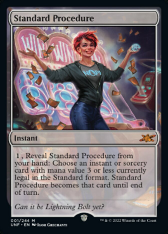 Standard Procedure [Unfinity] | Chromatic Games