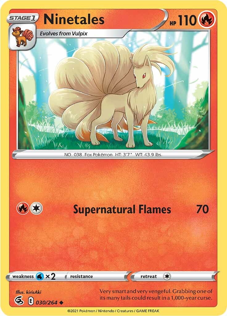 Ninetales (030/264) [Sword & Shield: Fusion Strike] | Chromatic Games