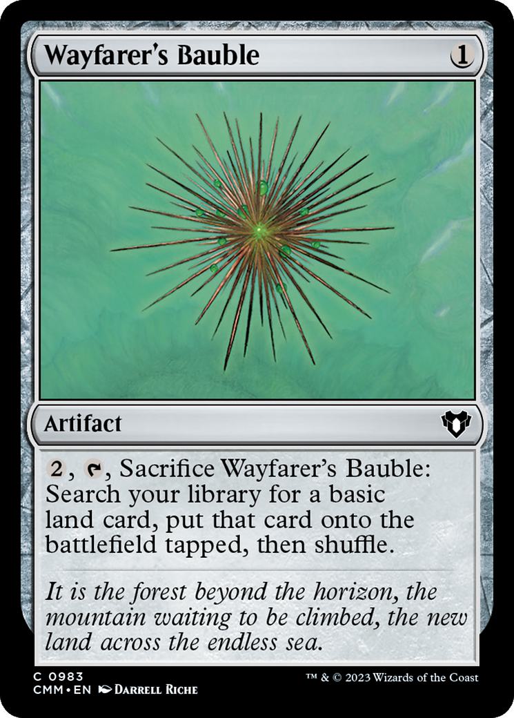 Wayfarer's Bauble [Commander Masters] | Chromatic Games