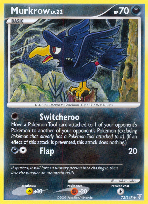 Murkrow (72/147) [Platinum: Supreme Victors] | Chromatic Games