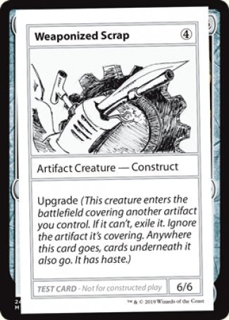 Weaponized Scrap (2021 Edition) [Mystery Booster Playtest Cards] | Chromatic Games