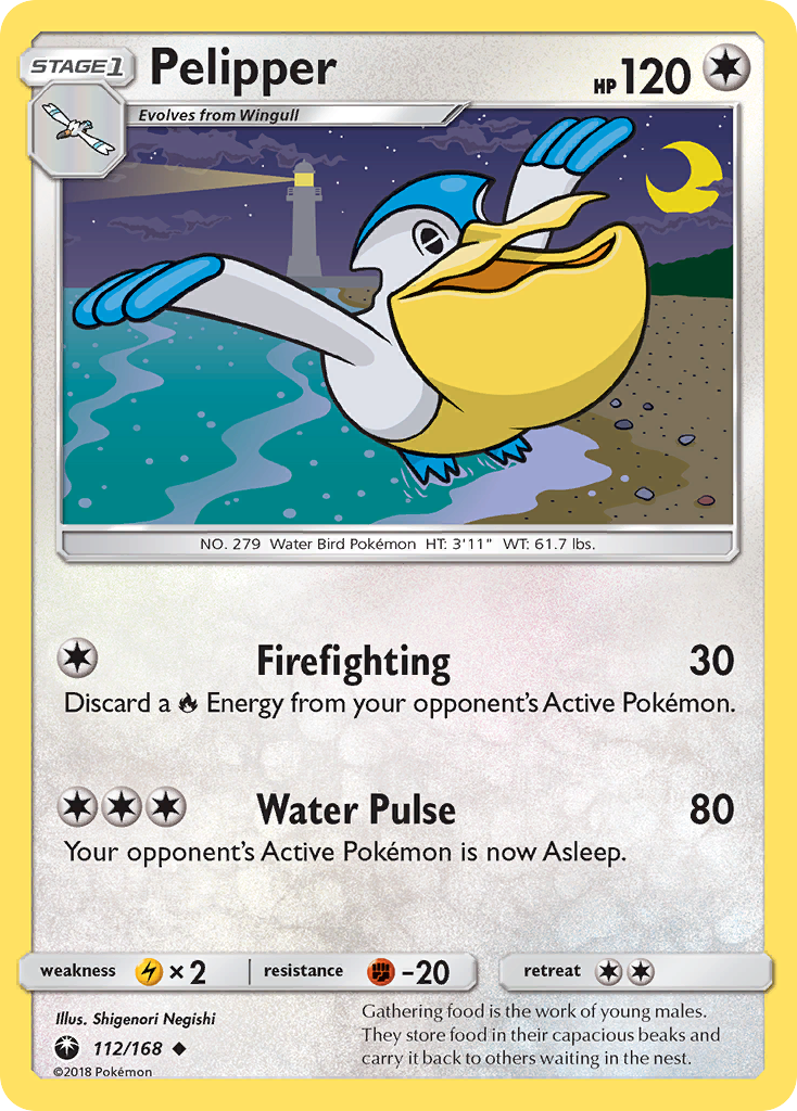 Pelipper (112/168) [Sun & Moon: Celestial Storm] | Chromatic Games