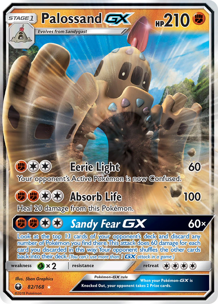 Palossand GX (82/168) [Sun & Moon: Celestial Storm] | Chromatic Games