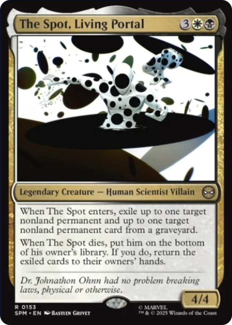 The Spot, Living Portal [Marvel's Spider-Man] | Chromatic Games