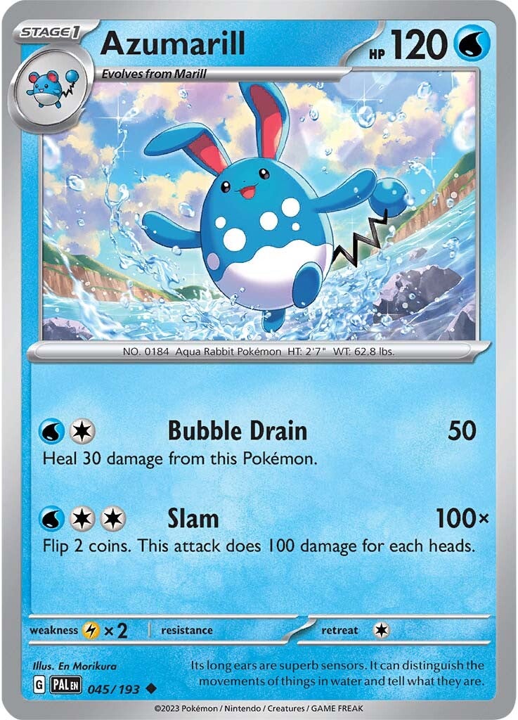 Azumarill (045/193) [Scarlet & Violet: Paldea Evolved] | Chromatic Games