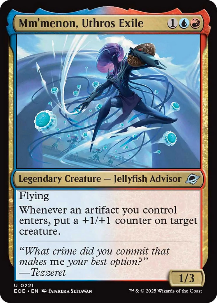Mm'menon, Uthros Exile [Edge of Eternities] | Chromatic Games
