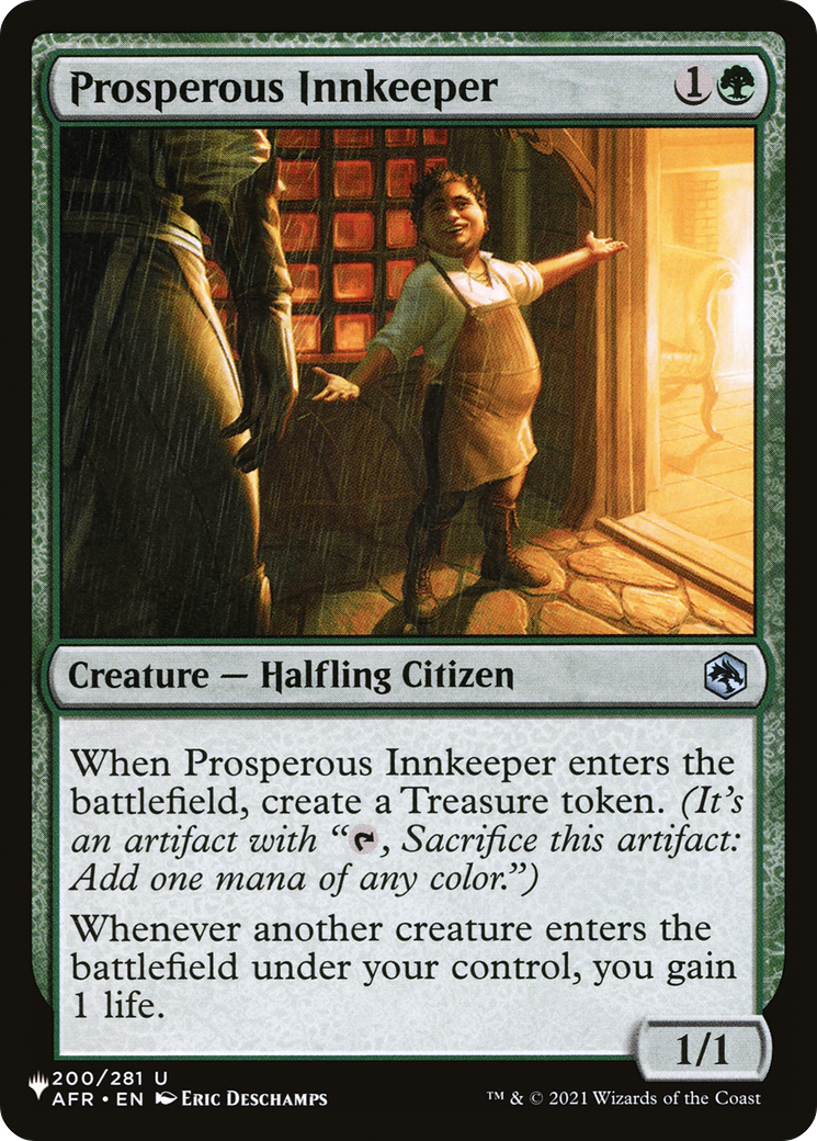 Prosperous Innkeeper [The List Reprints] | Chromatic Games