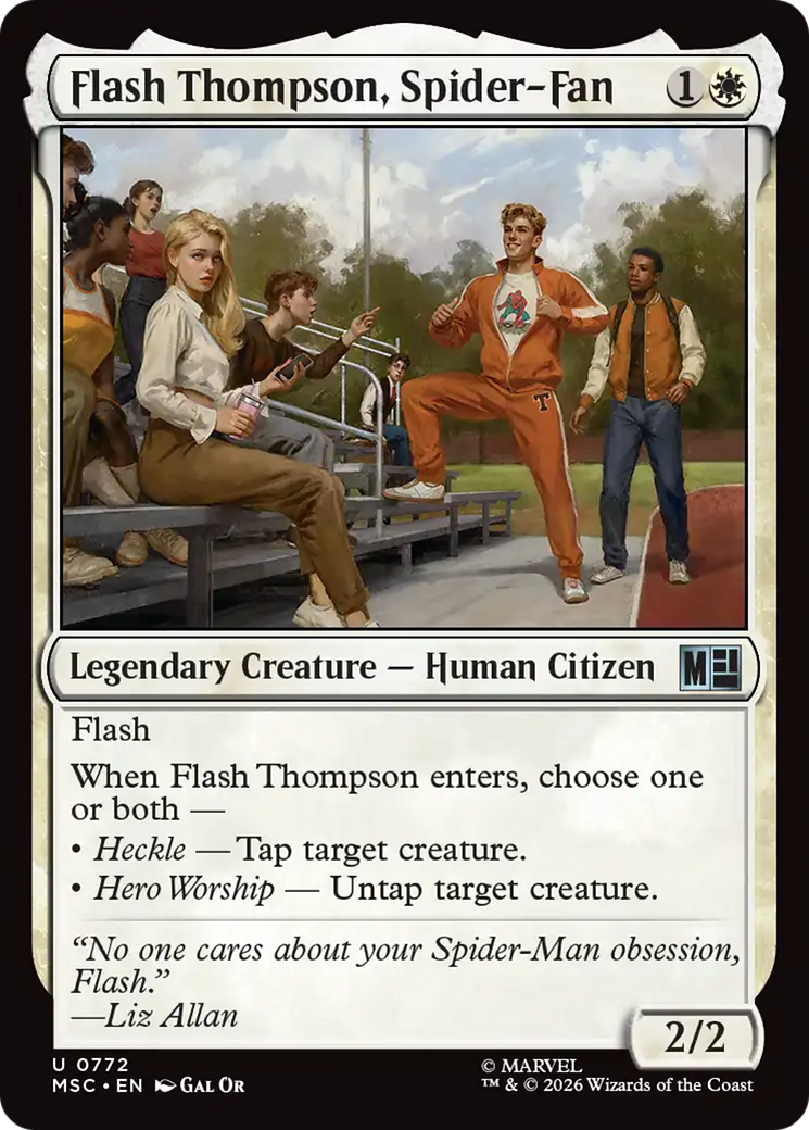 Flash Thompson, Spider-Fan [Marvel Super Heroes Commander] | Chromatic Games