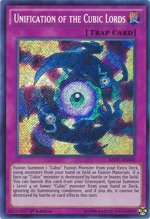 Unification of the Cubic Lords [MVP1-ENS45] Secret Rare | Chromatic Games
