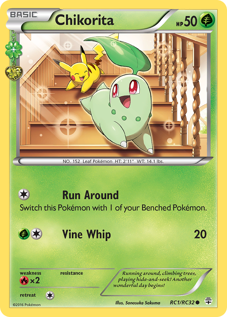 Chikorita (RC1/RC32) [XY: Generations] | Chromatic Games