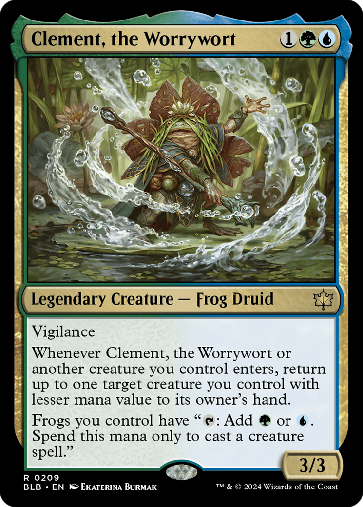 Clement, the Worrywort [Bloomburrow] | Chromatic Games