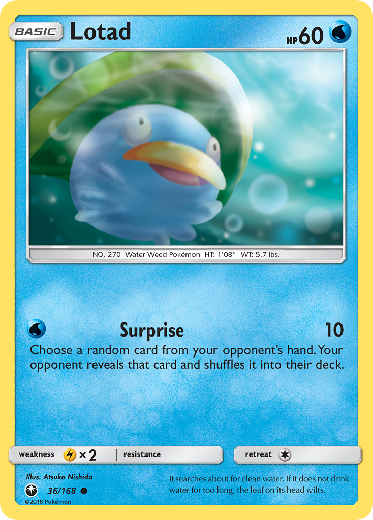 Lotad (36/168) [Sun & Moon: Celestial Storm] | Chromatic Games