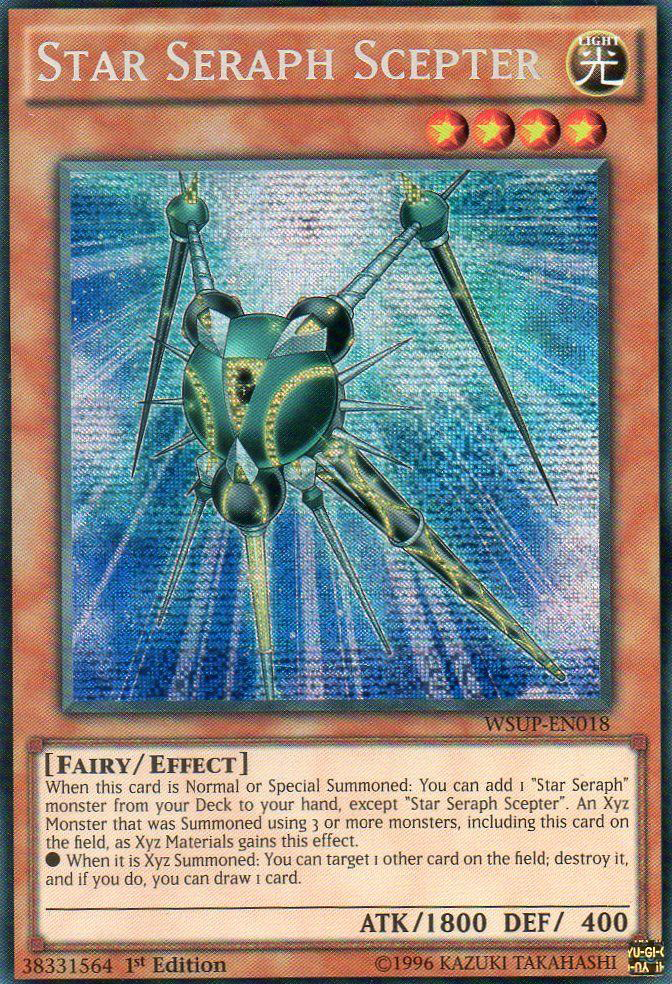 Star Seraph Scepter [WSUP-EN018] Secret Rare | Chromatic Games
