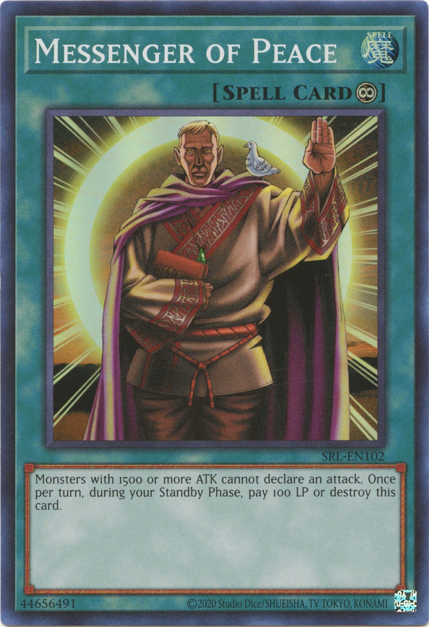 Messenger of Peace (25th Anniversary) [SRL-EN102] Super Rare | Chromatic Games