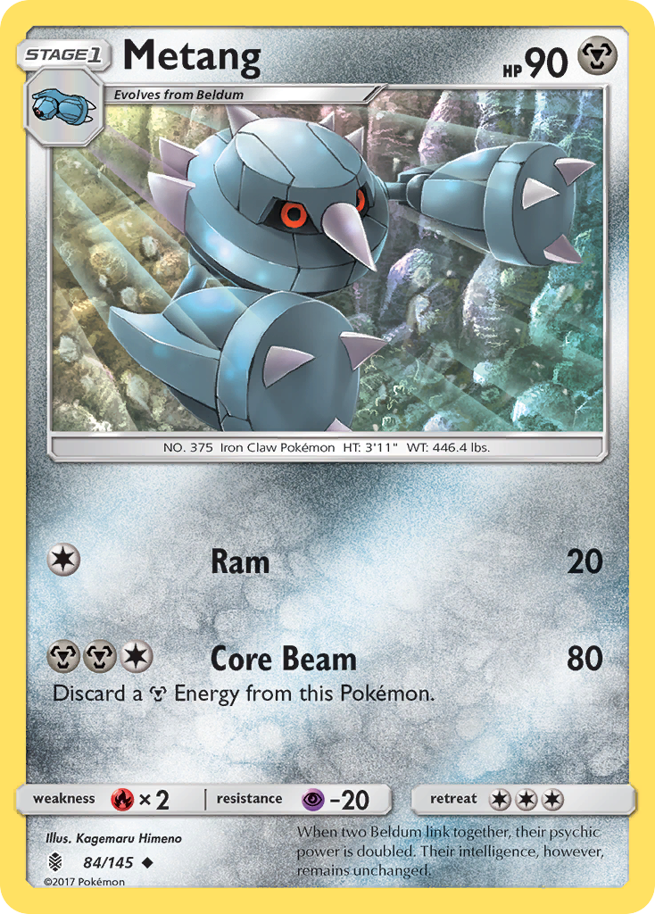 Metang (84/145) [Sun & Moon: Guardians Rising] | Chromatic Games