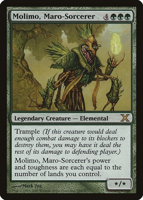 Molimo, Maro Sorcerer 280/383 (10th Edition)  | Chromatic Games