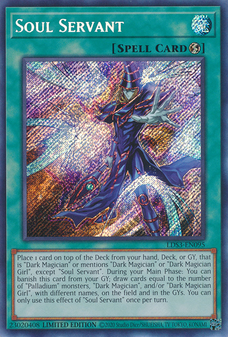 Soul Servant [LDS3-EN095] Secret Rare | Chromatic Games