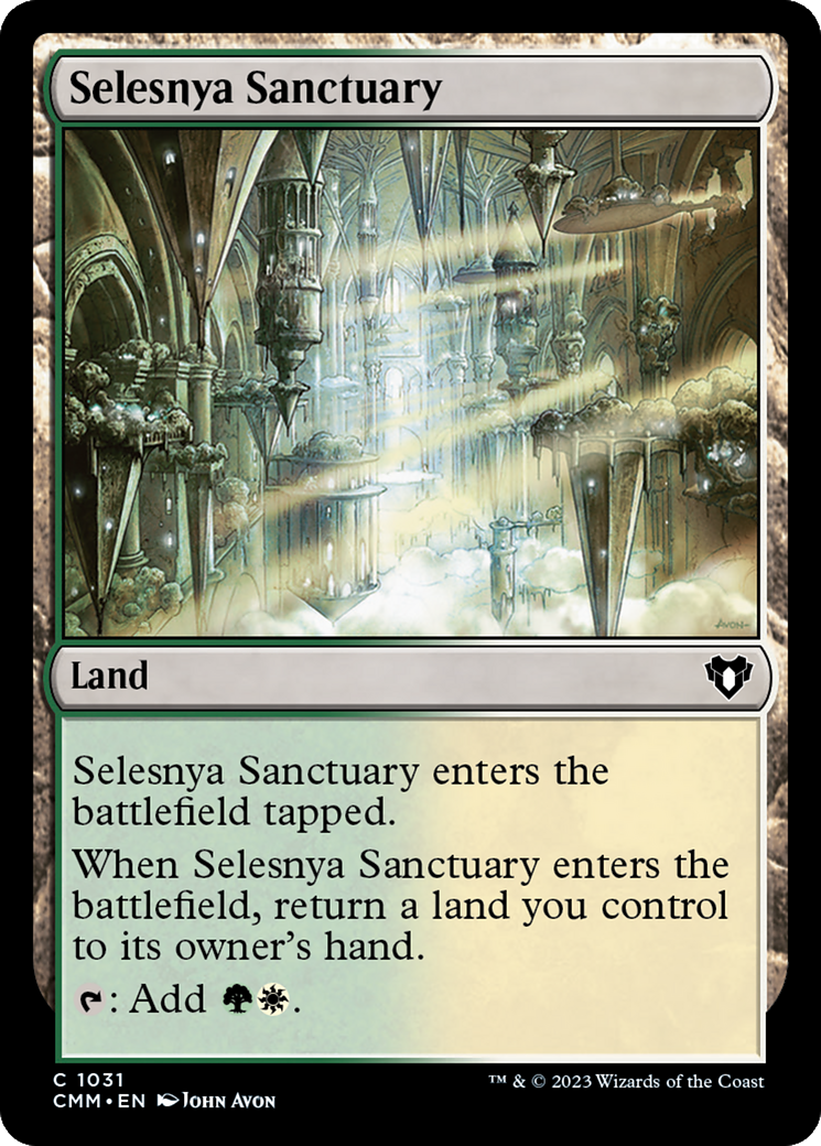 Selesnya Sanctuary [Commander Masters] | Chromatic Games